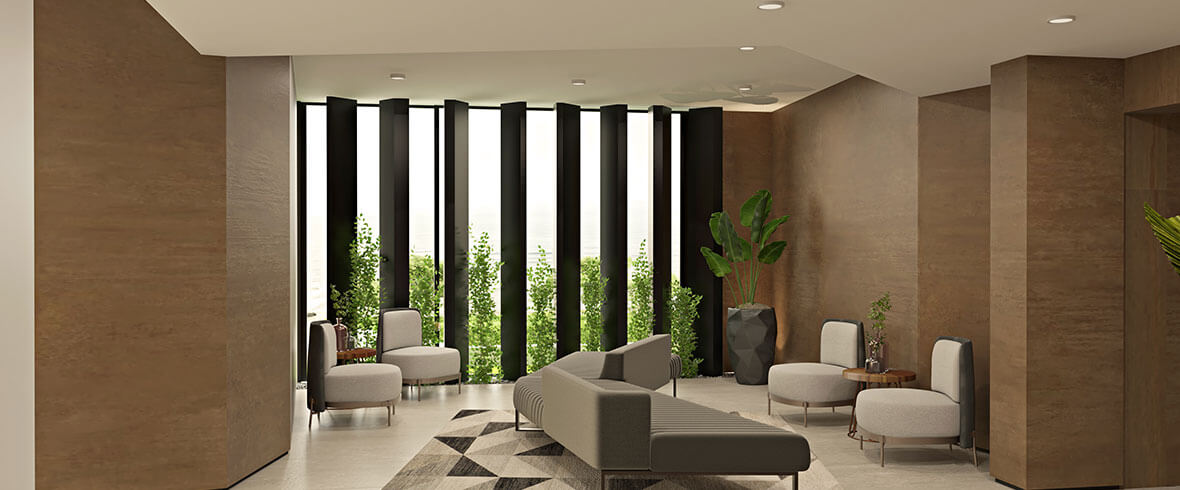 AREAS COMUNES: TERRAZA Y ZONA LOUNGE